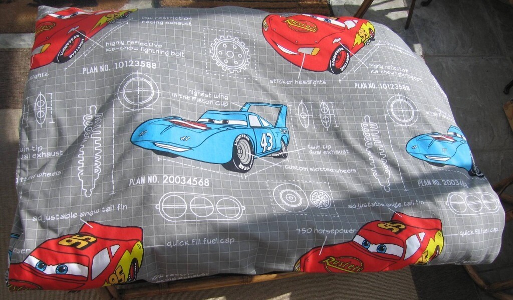 lightning mcqueen cot bed set